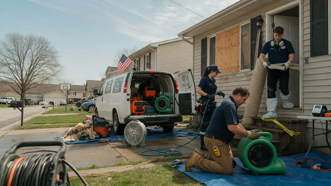 Water Damage Restoration in Durand, MI near me